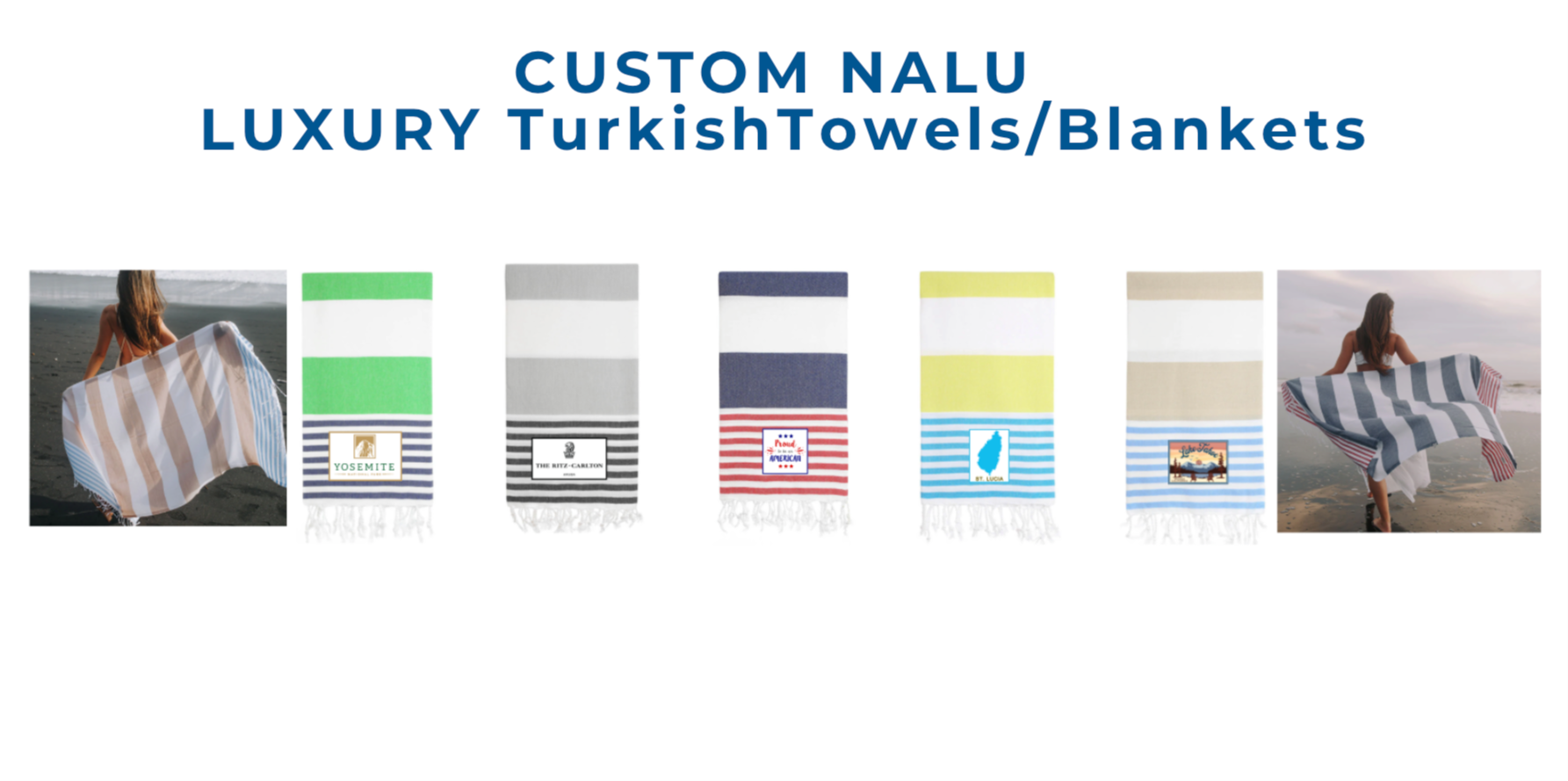 CUSTOM NALU CLASSIC TURKISH TOWELS/BLANKETS 37